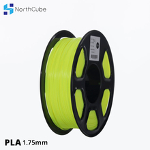 NORTHCUBE 3D Printer PLA Filament 1.75mm for 3D Printers, 1kg(2.2lbs) +/- 0.02mm Fluorescent-Yellow Color 2024 - buy cheap