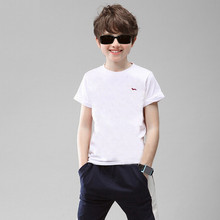 New Summer Casual Kids T Shirts Traditional Chinese Clothing 100%cotton Soft O-Neck Short Sleeve Embroidery Tops Tees 2024 - buy cheap