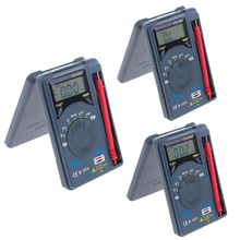 Minimultímetro Digital de bolsillo XB866, herramienta de prueba de voltímetro LCD de rango automático, CA/CC 2024 - compra barato