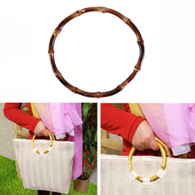 Handmade Bag Obag Handles DIY Bamboo Handle Bamboo Round Handle Bag Bamboo Handle DIY Bag Accessories High Quality 2024 - buy cheap