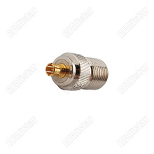 2 Pieces F-Type Jack Female to MCX Male Plug RF Coaxial Adapter Connector 2024 - buy cheap