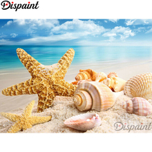 Dispaint Full Square/Round Drill 5D DIY Diamond Painting "Shell conch" Embroidery Cross Stitch 3D Home Decor A11237 2024 - buy cheap