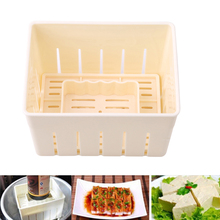 Hot DIY Plastic Tofu Press Mould Homemade Tofu Mold Soybean Curd Tofu Making Mold With Cheese Cloth Kitchen Cooking Tool Set 2024 - buy cheap