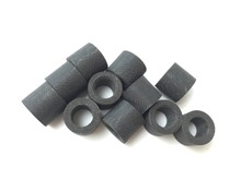 Frete grátis 10 partes tubo de baquelite preto, acessórios para taco de bilhar e baquelite diâmetro externo 12mm 2024 - compre barato