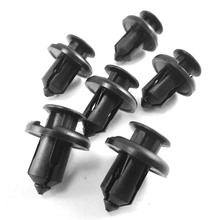 500x  Push-type Nylon Bumper Fender Flare Fastener Rivet Clips  10mm Case 91503-SZ3-003, 91503-SZ5-003 2024 - buy cheap