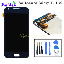 Для Samsung GALAXY J1 J100 J100H J100F J100F ЖК-дисплей сенсорный экран дигитайзер для Samsung GALAXY J1 Pantalla в сборе 2024 - купить недорого