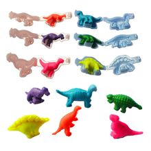 Herramientas de moldes de plastilina para niños, Kit de arcilla de modelado de dinosaurio, juguetes de regalo de Navidad 2024 - compra barato