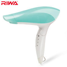 RIWA Negative ion temperature hair dryer mini folding cold hot wind ram size power Convenient travel hair dryer 1200W Q2 2024 - buy cheap