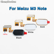 ChengHaoRan For Meizu M3 Note L681H Home Button Fingerprint Sensor Key Flex Cable Ribbon Replacement Parts Home Button 14 pins 2024 - buy cheap