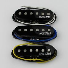 Новинка Электрическая гитара Уилкинсон хамбакер пикапы три одиночных катушечных пикапа для ST Black WVS Сделано в Корее 2024 - купить недорого