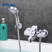 Frap Free Shipping Modern Style Bath and Shower Faucet Cold and Hot Water Mixer Single Handle Crane F3273 2024 - buy cheap