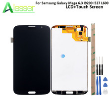 Alesser For Samsung Galaxy Mega 6.3 I9200 I527 L600 LCD Display And Touch Screen Screen Digitizer Replacement +Tools +Adhesive 2024 - buy cheap