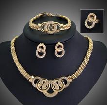 Jewelry Sets  Design CZ Necklace Bracelet Ring Earrings Sets For Women 2024 - buy cheap
