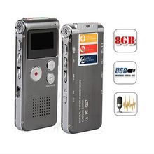 8GB High Quality Digital Audio Sound Voice Recorder Mini USB Flash Vocie Recording 650Hr Dictaphone MP3 Player 2024 - buy cheap