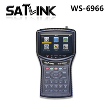 Satlink localizador de satélite, medidor mpeg4 10hd 2024 - compre barato