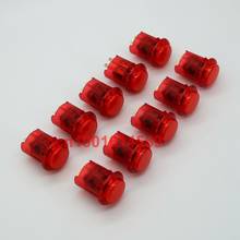 New Reyann 10Pcs/lot 24mm Arcade LED Buttons Illuminated Buttons Arcade Push Button For Arcade FightStick Tournament Game - Red 2024 - buy cheap