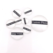 12pcs/lot 10/12/14/16/18/20/25mm Round Customized Glass Cabochon for DIY Personalized Jewelry Making Findings & Components T001 2024 - buy cheap