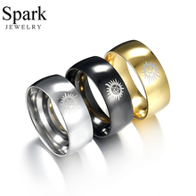 Мужское кольцо из супернатуральной стали Spark, 3 цвета, обручальное кольцо Sun Force, подарок на день отца 2024 - купить недорого
