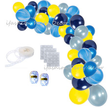 Balloon Garland Arch Kit Blue&Yellow Latex Balloons Pack for Wedding Baby Shower Boys Birthday Party Backdrop Decorations 2024 - buy cheap