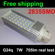 4 pins high power g24 plc led lamp LED pl 7W  36led 5050SMD AC85- 265V led bulb replace g24 26w 2024 - buy cheap