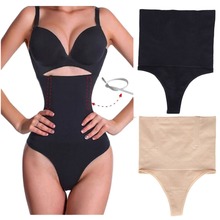 Women High Waist Panty Brief Body Shaper Tummy Control Belt Underwear Shapewear Belly Girdle Slimming Thong Panties 2024 - buy cheap