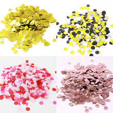 1.5cm 30g/lot Bright Colors Round Tissue Paper Confetti Sprinkles For Balloons Wedding Birthday Party decoration Paper Scrap 2024 - buy cheap