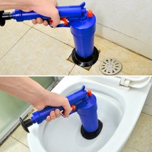 Household High Pressure Air Drain Blaster Pump Plunger dredge Sink Pipe Clog Remover Toilets Bathroom Kitchen cleaning tool Kit 2024 - buy cheap