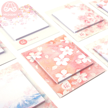 Mr Paper 30pcs/lot 8 Designs Sakura Cherry Blossom Memo Pads Sticky Notes Notepad Diary Creative Self-Stick Notes Memo Pads 2024 - buy cheap