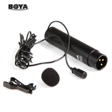 BOYA BY-M40D Omni-Directional Lavalier Microphone for Sony Panasonic Camcorder ZOOM H4n H5 H6 2024 - buy cheap