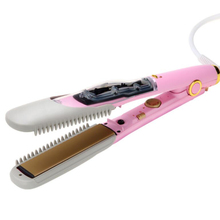 High quality Hair curler steam spray straight plate holder, hair straightener tool Dry wet amphibious without hurting hair 2024 - buy cheap