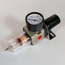 Pneumatic Air Filter Regulator AW2000-02 1/4''   Air Treatment Unit with Copper Cartridge Manual Drain 2024 - buy cheap