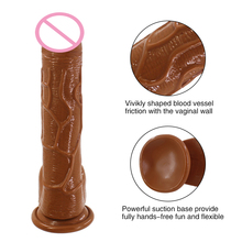 17/20cm Big Dildo With Suction Cup Female Masturbator Realistic Penis G-spot Orgasm Anal Plug Sex Toys for Women Adult Product 2024 - buy cheap