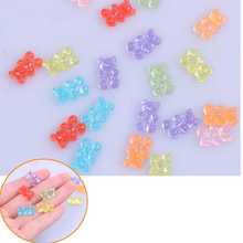 10/20Pcs Simulated Bear Candy Polymer Slime Box Toy Charms Lizun Modeling Clay DIY Kit Accessories For Kids  Children 2024 - buy cheap