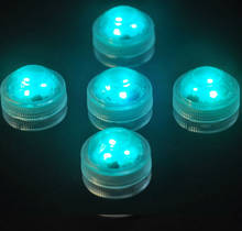 20pcs Waterproof LED Tea Light For Wedding Party Events Holidays Floral Arrangement Decoration Submersible LED Light 2024 - buy cheap
