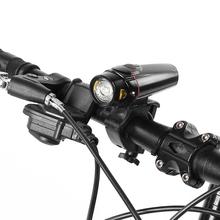 Luz dianteira da bicicleta conjunto usb recarregável inteligente farol com chifre 800 lúmen led bicicleta lâmpada ciclo lanterna luz de advertência 2024 - compre barato