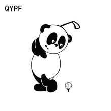 Qypf adesivo gráfico para carro, 10.3*15.2cm, adorável, animais pequenos, para decoração, golfe, vinil 2024 - compre barato