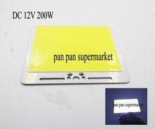 Super brillante 12V 200W caña de pescar COB LED fuente de luz al aire libre Camping lámpara luces de coche DC12-14V blanco frío puro 6500K 2024 - compra barato