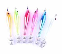 Señuelos luminosos para camarones, cebos de plástico duro de 9,5 cm y 6g, para Pesca, 5 uds. 2024 - compra barato