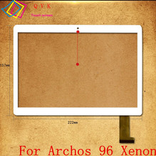 Pantalla táctil de xenón Archos 96, panel de cristal digitalizador con sensor de repuesto, color blanco y negro, 9,6 pulgadas 2024 - compra barato