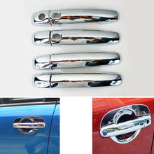 BBQ@FuKa For Suzuki Sx4 Crossover Exterior Chrome ABS Chrome Door Handle Cover Car Styling Auto Accessories Trim 8pcs 2024 - buy cheap