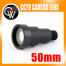 HD 1/3'' 50mm CCTV lens 6.7 degree M12 MTV Board IR Lens for Security CCTV Video Camera RUN CAM 2024 - buy cheap