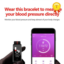 IP68 Botão de Toque À Prova D' Água 0.96 polegada OLED BluetoothSmart Banda de Freqüência Cardíaca pressão Arterial de Oxigênio SmartBand para As Crianças Dos Homens Das Mulheres 2024 - compre barato