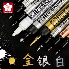 1pc Sakura Waterproof Oily Permanent Paint Marker Signature Pen Tire CD Glass Art Comic Painting School Office Supply Stationery 2024 - buy cheap