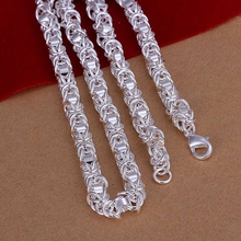 Necklace 925 Silver Necklace 925 Silver Trendy Jewelry Necklace Dragon Head Jewelry Wholesale Free Shipping ychn LN061 2024 - buy cheap