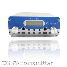 FMUSER FU-15A 15W V1.0 FM stereo PLL broadcast transmitter 87.5-108MHZ 2024 - buy cheap