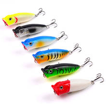 1pcs/lot 6.5cm/11.3g Fishing Lures Popper Hard Artificial Bait Top Water Surf Fish Lure Tackle Wobblers everything for fishing 2024 - buy cheap