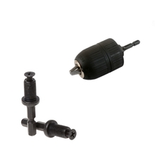 1/4" 6mm Hex Shank Keyless Drill Bit Chuck Adapter Converter Quick Change Tool WF4458037 2024 - купить недорого