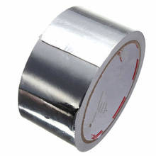 5cm*17m Useful Aluminium Foil Adhesive Sealing Tape Thermal Resist Duct Repairs High Temperature Resistant Foil Adhesive Tape 2024 - buy cheap
