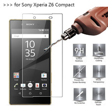 For Sony Xperia Z6 Compact Tempered Glass Original 9H High Quality Protective Film Explosion-proof Screen Protector for Z6 mini 2024 - buy cheap