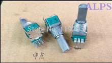 [BELLA]Japan ALPS9 double metal shaft  RK09L Series 09 Precision Potentiometer B10K twin 20MM--10PCS/LOT 2024 - buy cheap